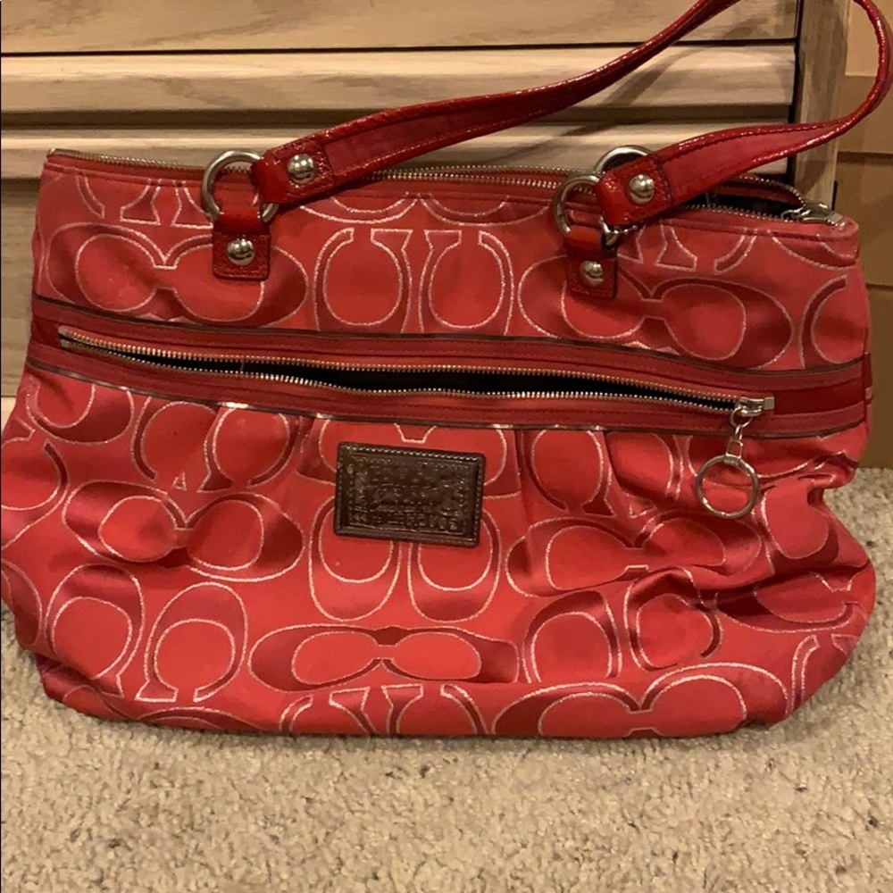 Coach tote. Good condition.